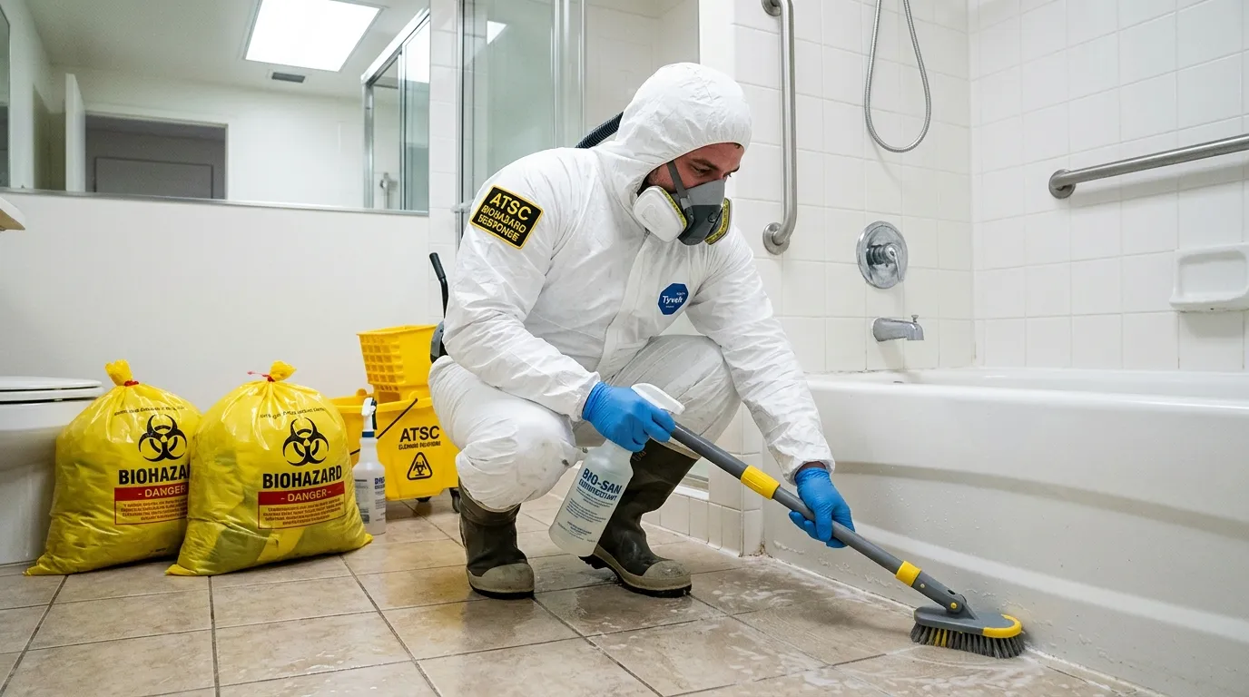 Decontamination equipment deployed for Blood Cleanup in New Square